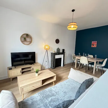 Le Patis - Proche Gare - Centre - 4 Pers Apartment Le Mans